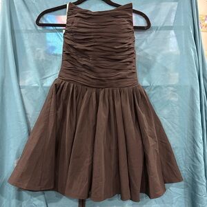 Elegant Black Strapless Dress